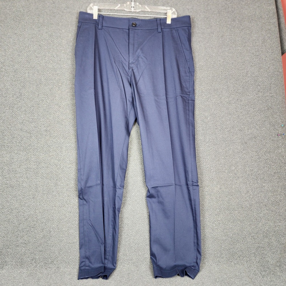Nike Dri-FIT UV Mens Golf Pants Navy Blue Standard Fit 34x30 DA4130-451